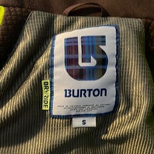 Mens Burton Ski Jacket size S